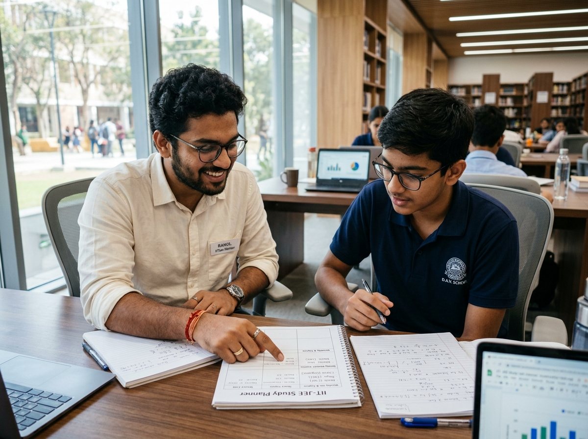 EdgeIIT mentor helping student with study plan and prioritization